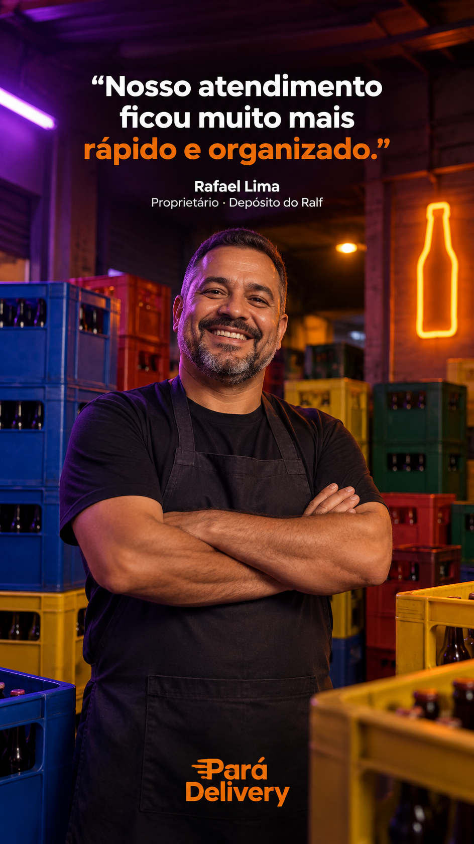 Rafael Lima, Proprietário · Depósito do Ralf: “Nosso atendimento ficou muito mais rápido e organizado.”